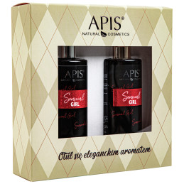 Apis Zestaw Sensual Girl – zestaw prezentowy dla kobiet, 2x300ml
