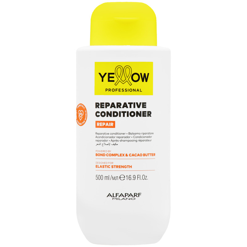 Alfaparf Yellow Repair Conditioner - naprawcza odżywka do włosów suchych i zniszczonych, 500ml