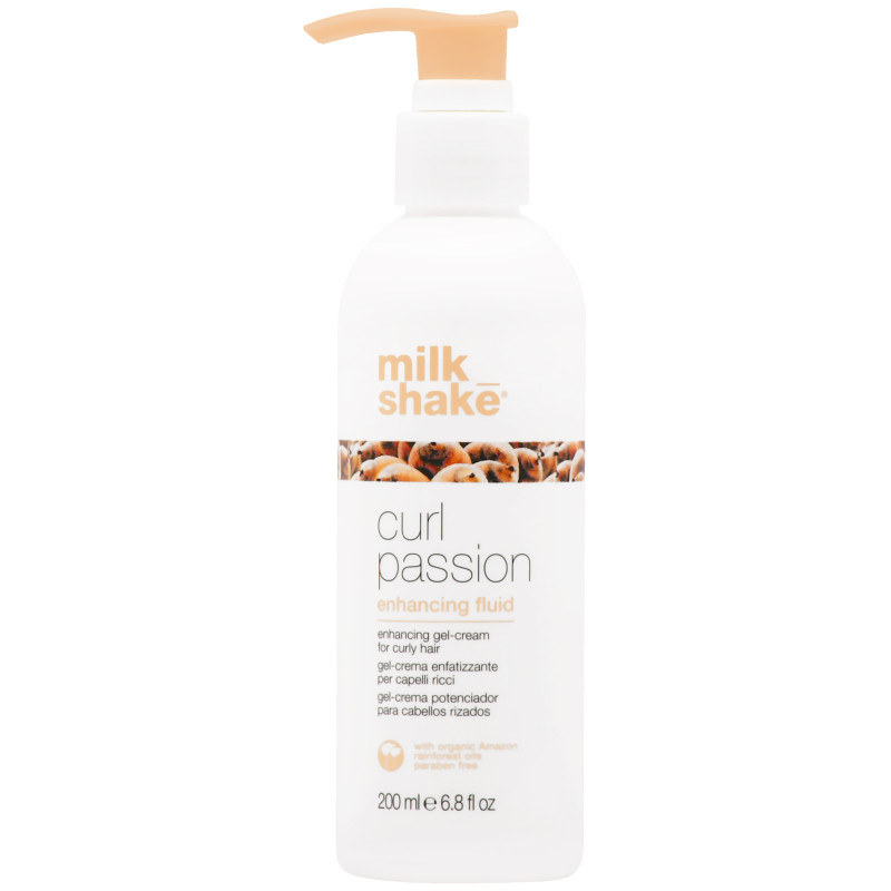 Milk Shake Curl Passion Enhancing Fluid – podkreślenie skrętu i ochrona loków, 200ml