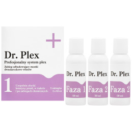 Bioelixire Dr.Plex System Plex – intensywna regeneracja włosów po zabiegach chemicznych, 3x50ml