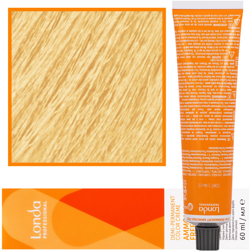 Londa Professional Demi Permanent Color 10/3 – półtrwała koloryzacja bez amoniaku, 60ml