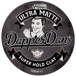 Dapper Dan Ultra Matte - pomada do włosów matowe wykończenie i mocne utrwalenie, 100ml