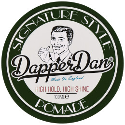 Dapper Dan Signature Style Pomade – wodna pomada do stylizacji włosów, średni chwyt i połysk, 100ml