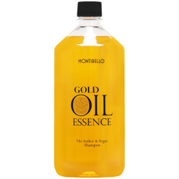 Montibello Gold Oil Essence, szampon bursztynowo-arganowy, odżywia i nawilża włosy 1000ml