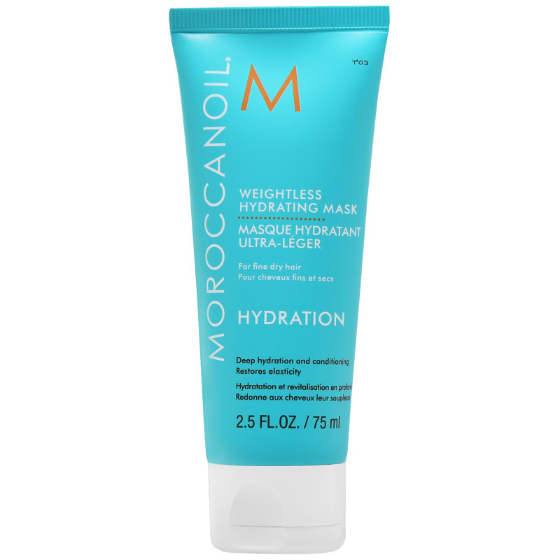 MoroccanOil Weightless Hydrating maska do włosów cienkich i suchych 75ml