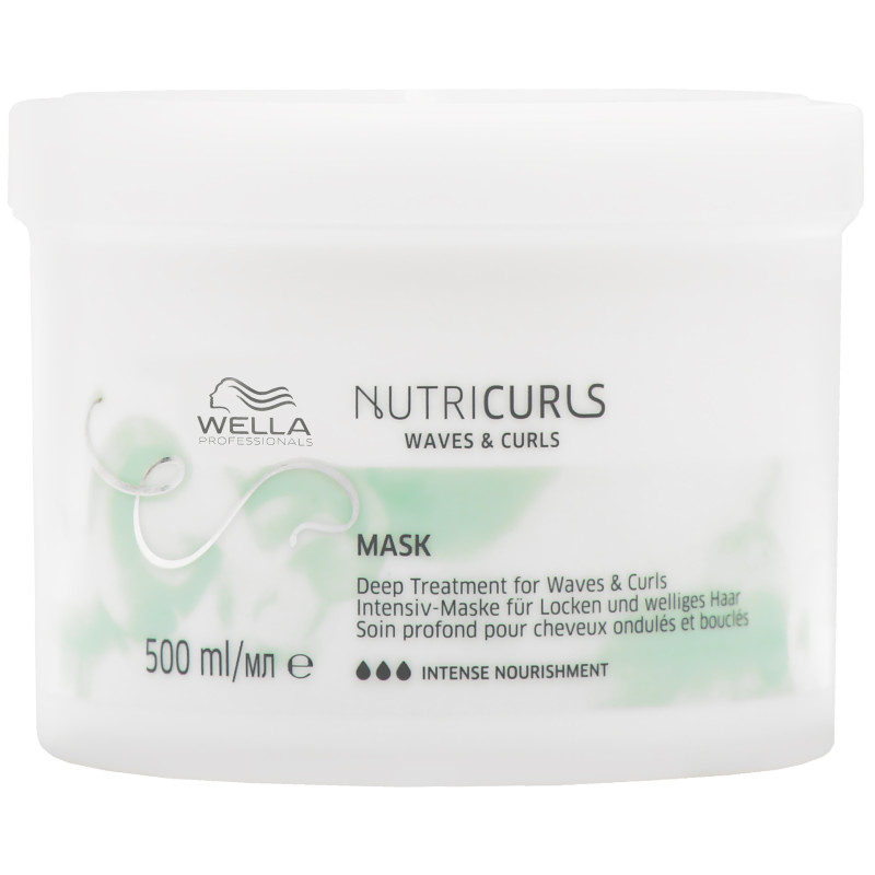 Wella Nutricurls regenerująca maska do włosów kręconych i falowanych 500ml