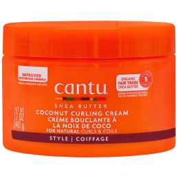 Cantu Shea Butter Coconut Curling Cream - krem do stylizacji włosów kręconych, 340g