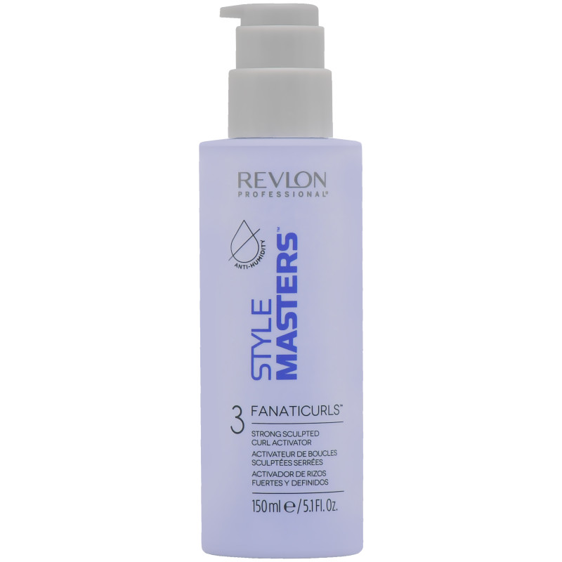 Revlon Style Masters 3 Fanaticurls Curl Activator - mocno utrwalający aktywator do loków, 150ml