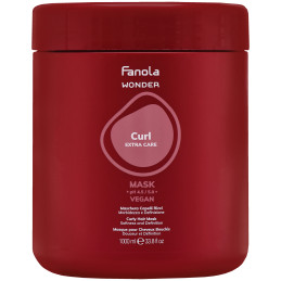 Fanola Wonder Curl Mask – intensywna maska do włosów kręconych i falowanych, 1000ml