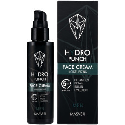 Masveri Face Cream Hydro Punch Moisturizing – intensywne nawilżający krem do twarzy, 75ml