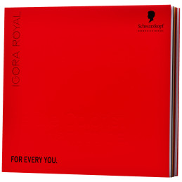 Schwarzkopf Professional Igora Royal Color Card – wzornik paleta kolorów 1 szt.