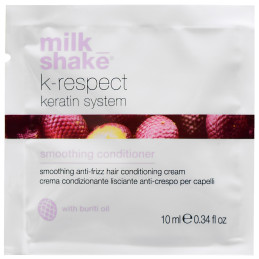 Milk Shake K-Respect Smoothing Conditioner – wygładzająca odżywka do włosów, 10 ml