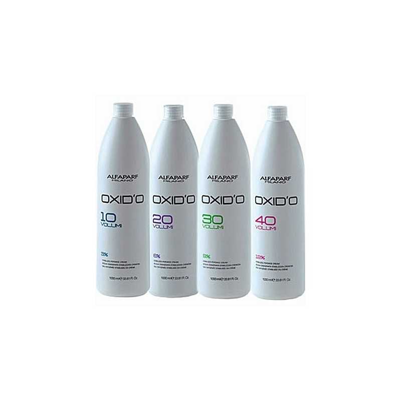 Alfaparf Oxido 3%, 6%, 9%, 12% 1000ml, oxydant w kremie do farb