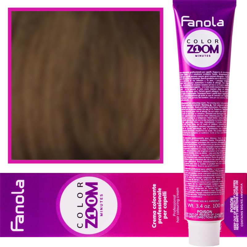 Fanola Color Zoom krem do farbowania włosów cała paleta 100 ml