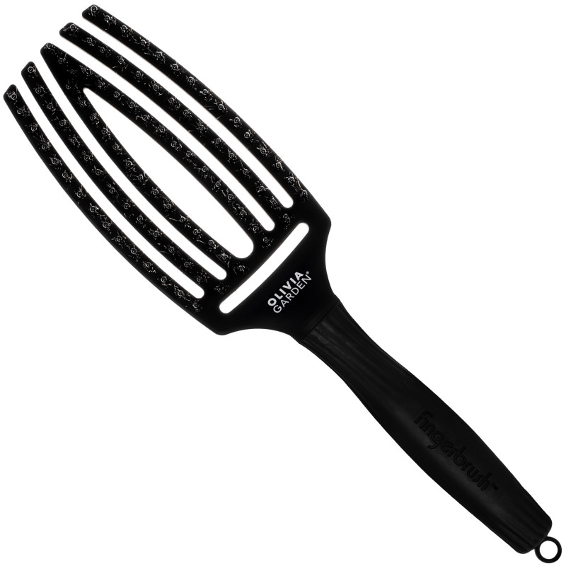 Olivia Garden Finger Brush Combo Medium, szczotka z włosiem dzika do rozczesywania, różne kolory