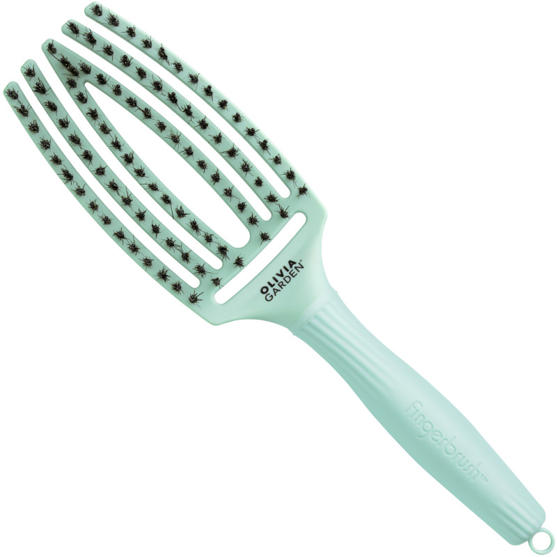 Olivia Garden Finger Brush Combo Medium, szczotka z włosiem dzika do rozczesywania, różne kolory
