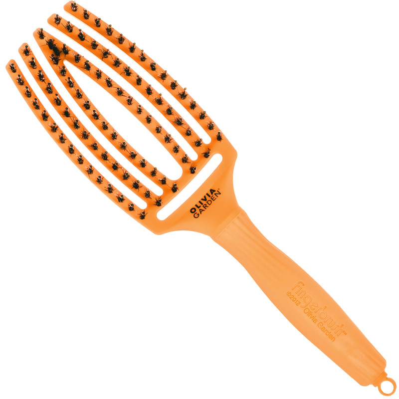 Olivia Garden Finger Brush Combo Medium, szczotka z włosiem dzika do rozczesywania, różne kolory