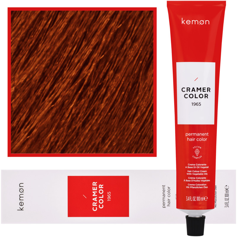Kemon Cramer Color – kremowa farba do włosów z olejem kokosowym, 100ml