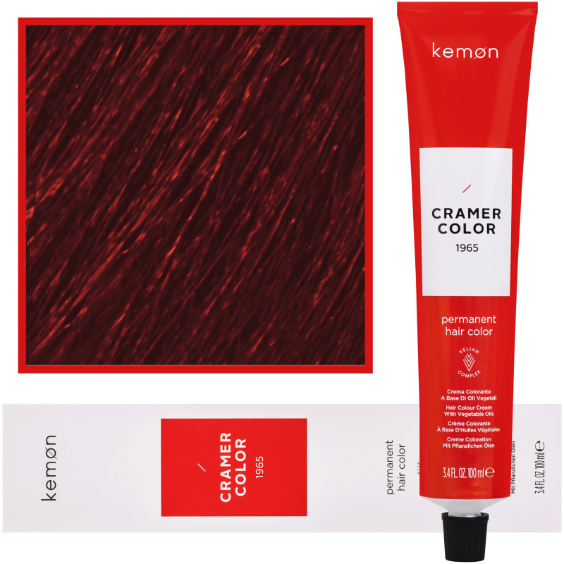 Kemon Cramer Color – kremowa farba do włosów z olejem kokosowym, 100ml