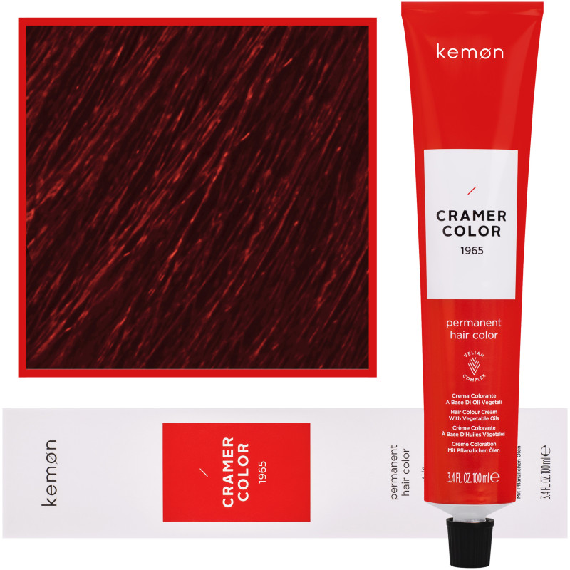 Kemon Cramer Color – kremowa farba do włosów z olejem kokosowym, 100ml