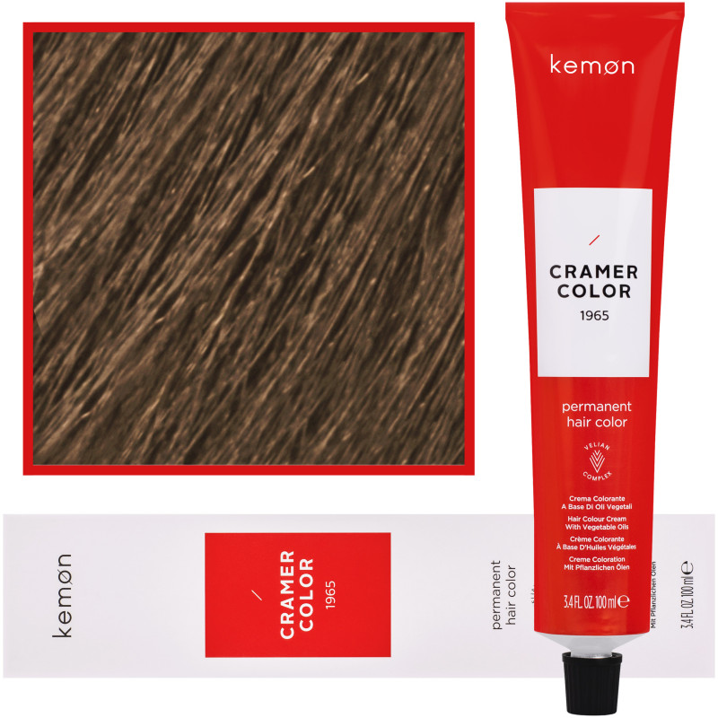 Kemon Cramer Color – kremowa farba do włosów z olejem kokosowym, 100ml