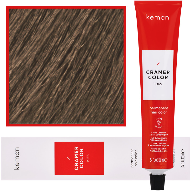Kemon Cramer Color – kremowa farba do włosów z olejem kokosowym, 100ml