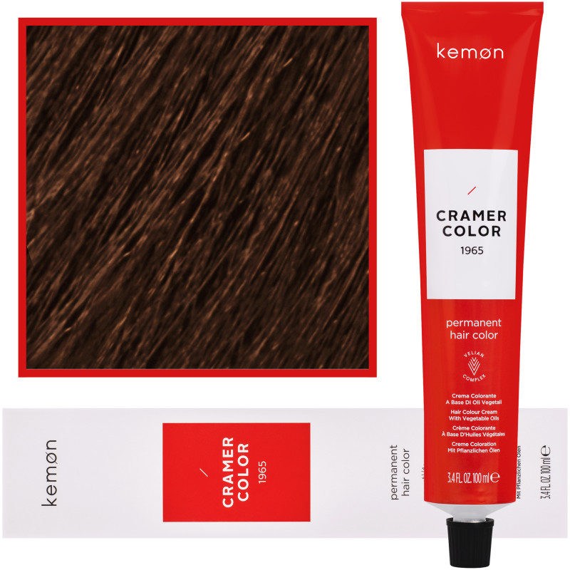 Kemon Cramer Color – kremowa farba do włosów z olejem kokosowym, 100ml