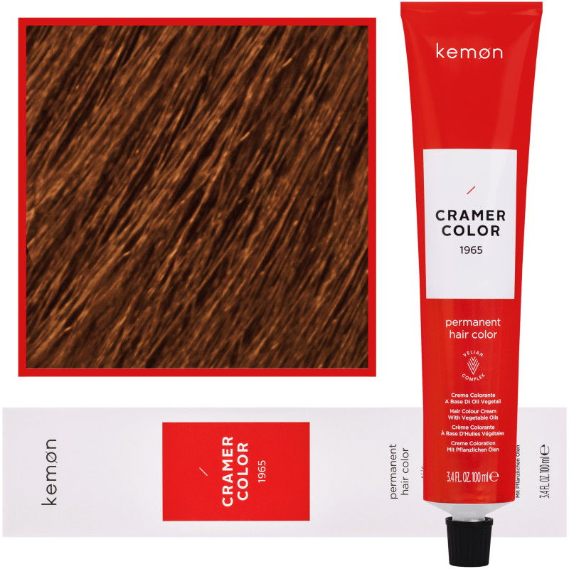 Kemon Cramer Color – kremowa farba do włosów z olejem kokosowym, 100ml