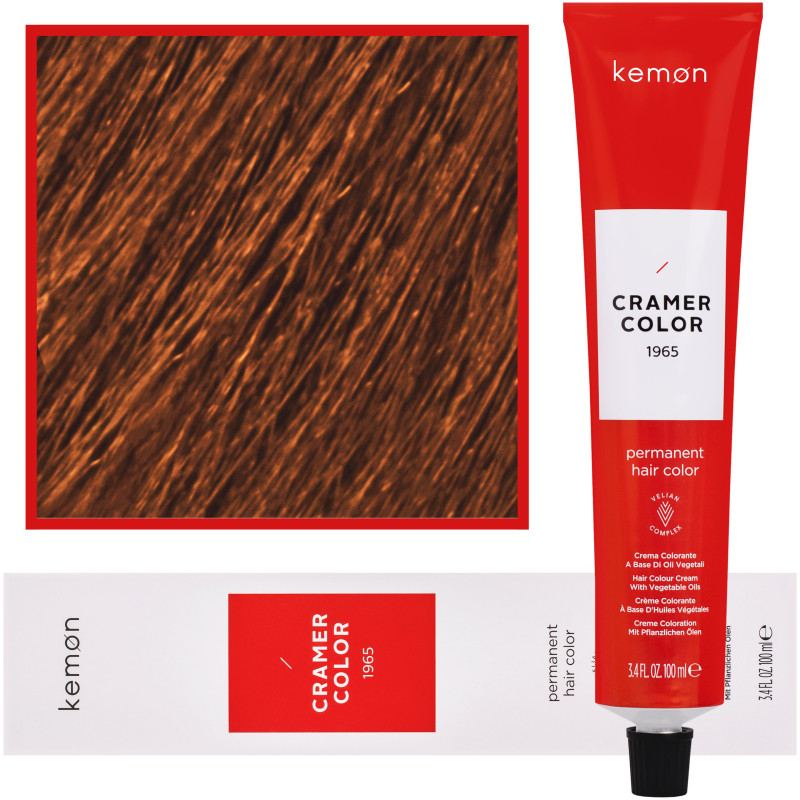 Kemon Cramer Color – kremowa farba do włosów z olejem kokosowym, 100ml
