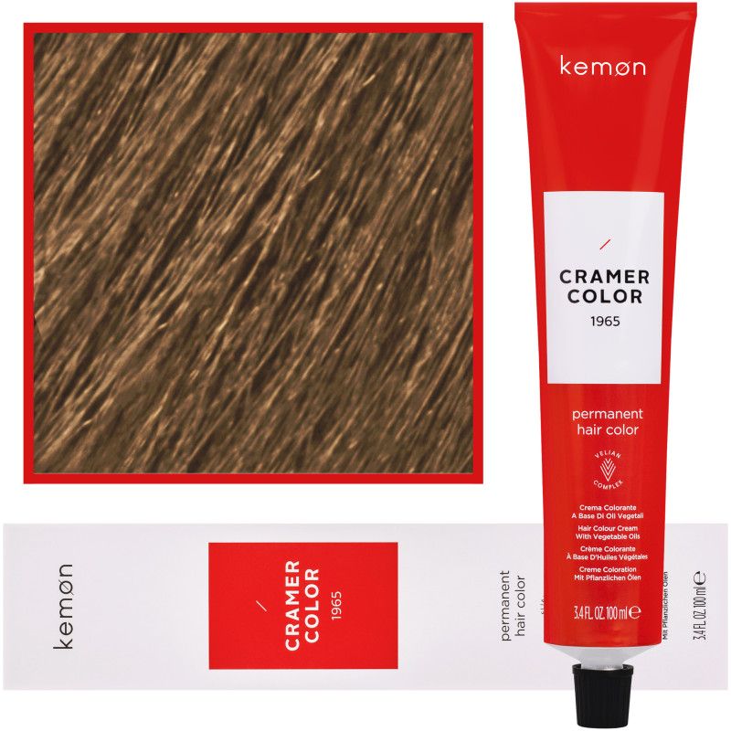 Kemon Cramer Color – kremowa farba do włosów z olejem kokosowym, 100ml