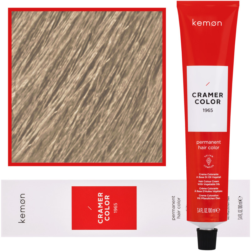 Kemon Cramer Color – kremowa farba do włosów z olejem kokosowym, 100ml