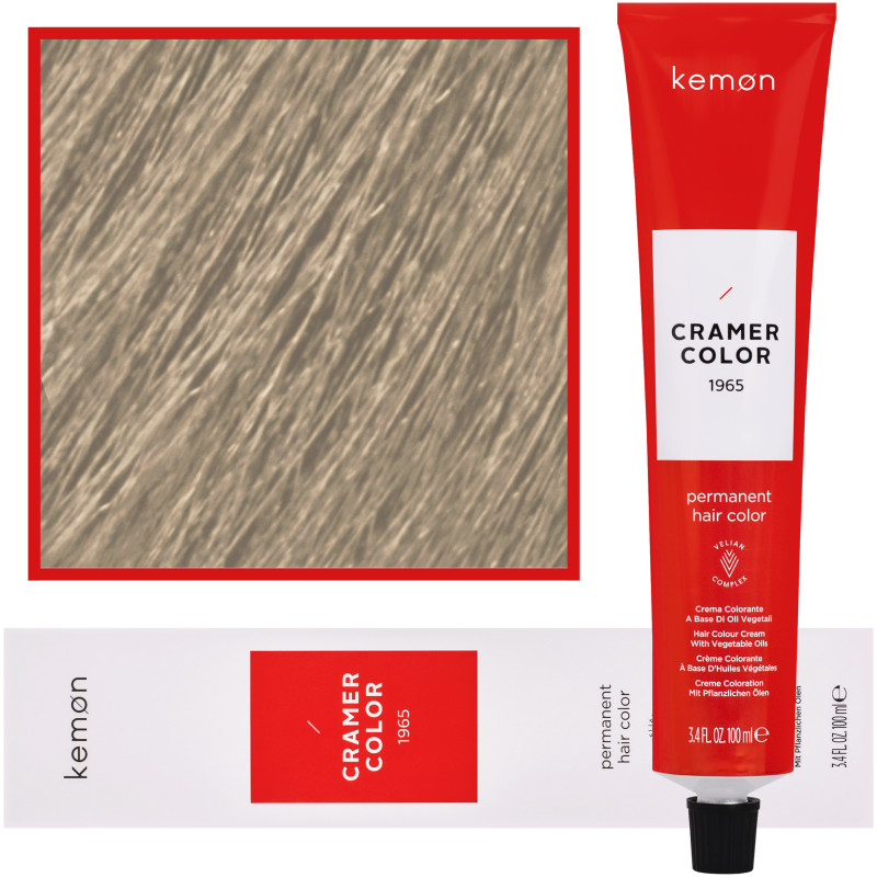 Kemon Cramer Color – kremowa farba do włosów z olejem kokosowym, 100ml