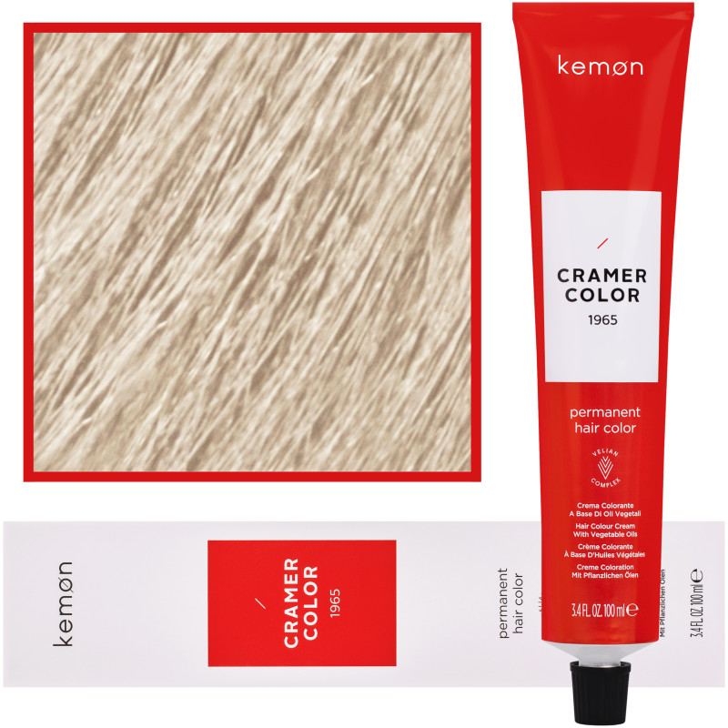 Kemon Cramer Color – kremowa farba do włosów z olejem kokosowym, 100ml