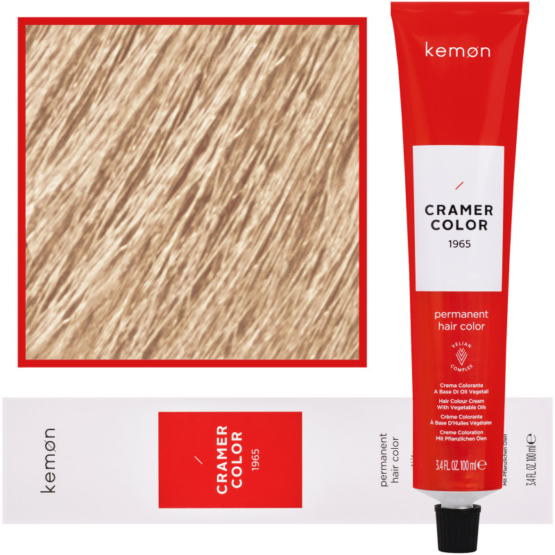 Kemon Cramer Color – kremowa farba do włosów z olejem kokosowym, 100ml