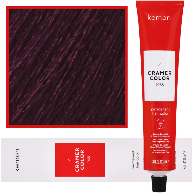 Kemon Cramer Color – kremowa farba do włosów z olejem kokosowym, 100ml