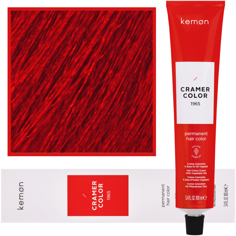 Kemon Cramer Color – kremowa farba do włosów z olejem kokosowym, 100ml