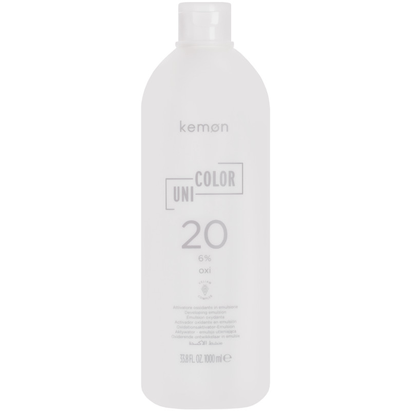 Kemon Uni Color Oxi – utleniający aktywator do farb Kemon Cramer, 1000 ml