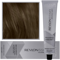 Revlon Revlonissimo Colorsmetique High Coverage - profesjonalna farba do siwych włosów, 60ml