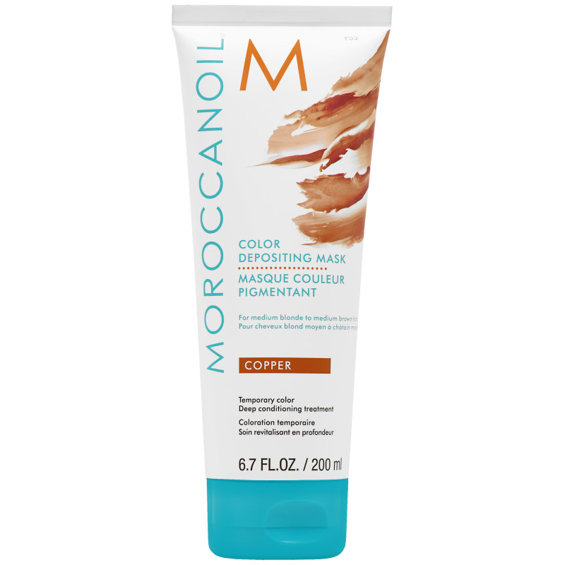 Moroccanoil Color Depositing Mask - arganowa maska koloryzująca do włosów, 200ml