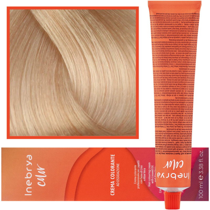 Inebrya Color - farba krem koloryzujący do włosów, 100ml