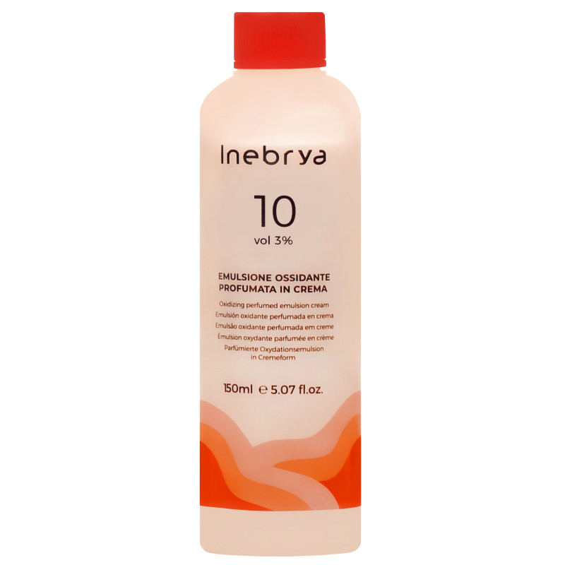 Inebrya emulsion - oxydant w kremie do farb Inebrya Color, 3%, 6%, 9% lub 12%, 150ml