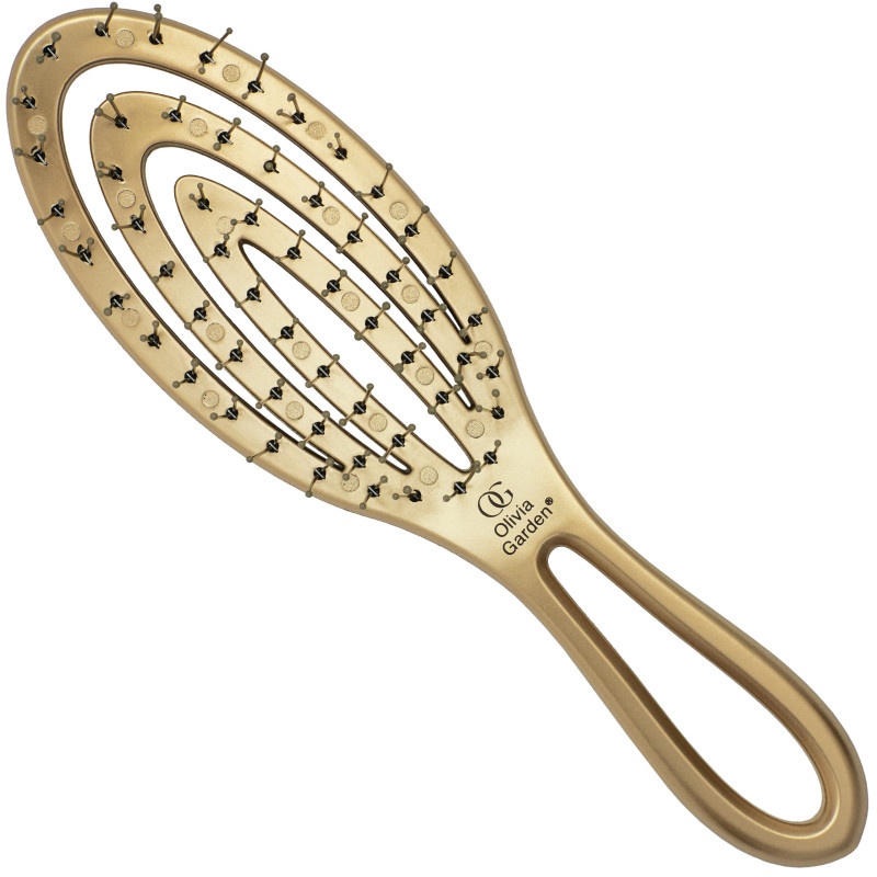 Olivia Garden Holiday - mała, przenośna szczotka do włosów