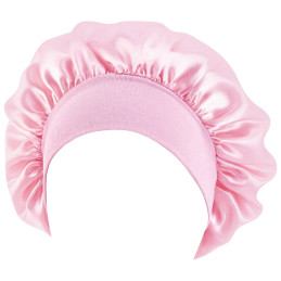 Deni Carte Czepek - satynowy czepek do spania, kolor beżowy