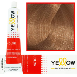 Alfaparf Yellow - trwała farba do włosów z aloesem i kiełkami pszenicy, 100ml