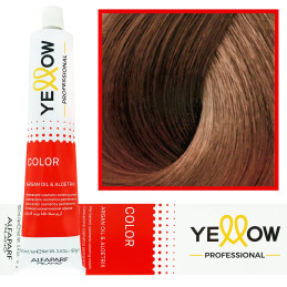 Alfaparf Yellow - trwała farba do włosów z aloesem i kiełkami pszenicy, 100ml