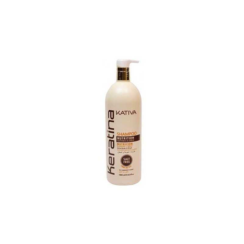 Kativa Keratina Nutrition Shampoo 1000ml, szampon Kativa Keratina Nutrition Shampoo 1000ml, szampon