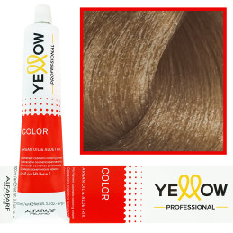 Alfaparf Yellow - trwała farba do włosów z aloesem i kiełkami pszenicy, 100ml