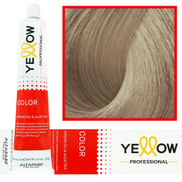 Alfaparf Yellow - trwała farba do włosów z aloesem i kiełkami pszenicy, 100ml