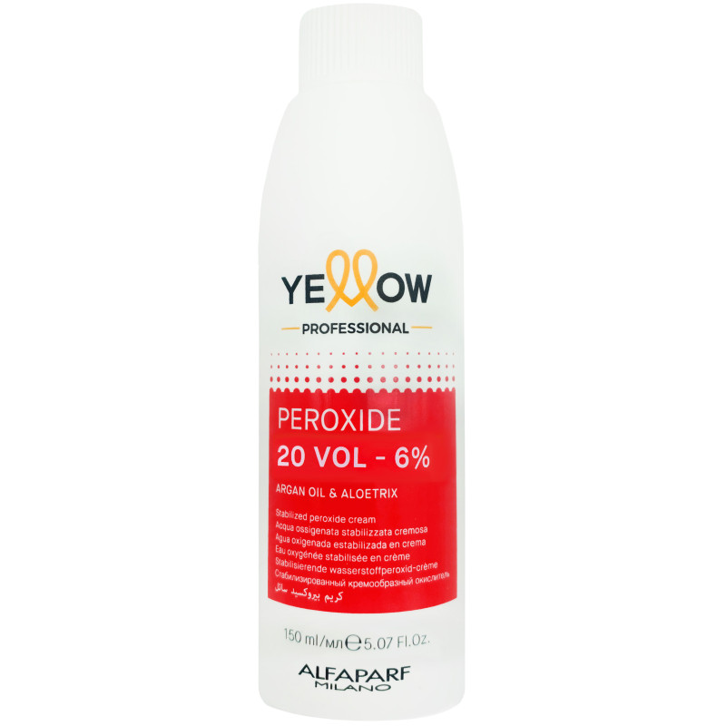 Alfaparf Yellow Oxydant - emulsja utleniająca do farb, aktywator, 150ml