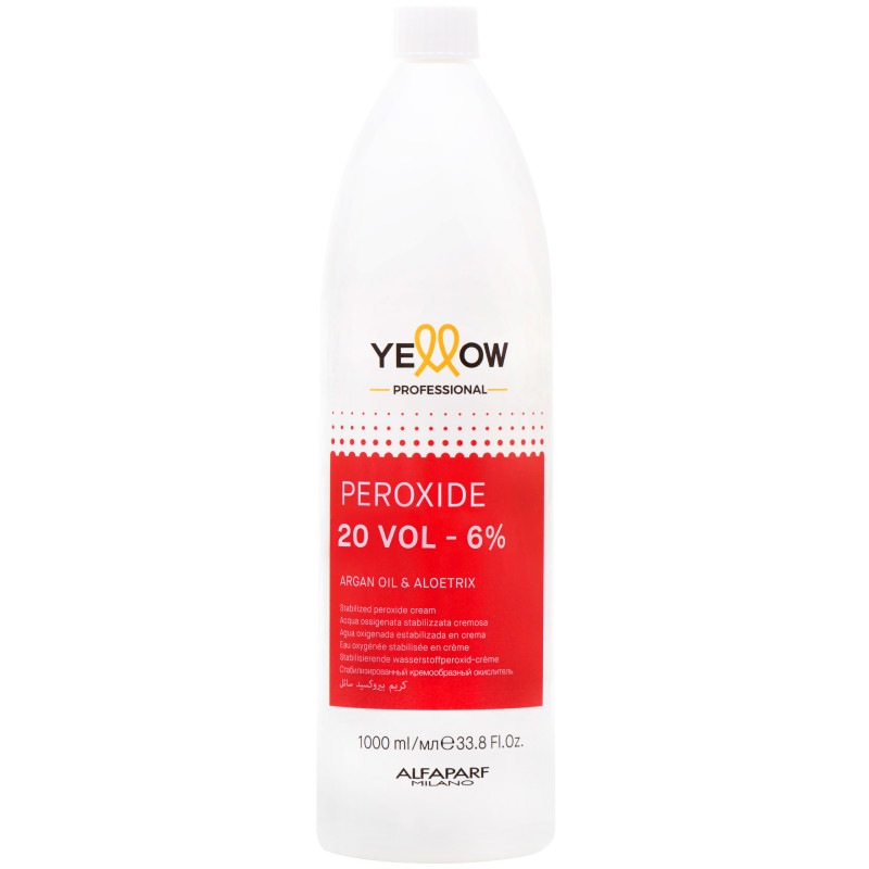 Alfaparf Yellow Oxydant – emulsja utleniająca do farb, aktywator, 1000ml